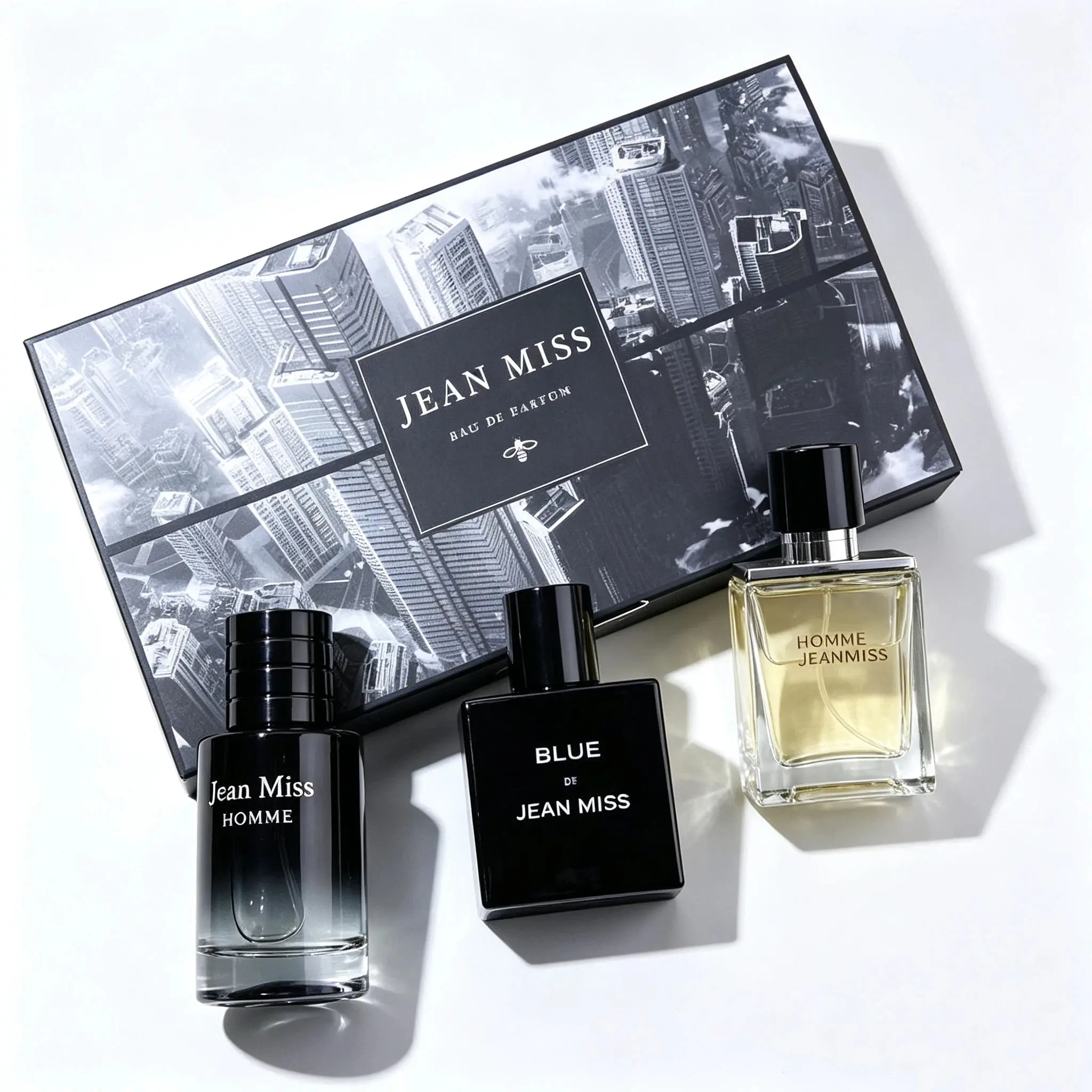 Perfume Gift Box Set | Mysterious Wild Men’s Perfume | 30ml Liquid Fragrances Per Bottle | Pink Paper, Jasmine, Musk & Orange Blossom | Long- Lasting perfume | Vanilla Perfume | Ideal Gift for Couples | distinct scent |