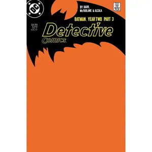 DETECTIVE COMICS #577 FACSIMILE EDITION CVR B BLANK CARD STOCK VAR (YEAR TWO PART 3 OF 4)