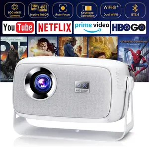 [On sale] X4 mini Portable HD projector. hometheater.800ANSI .Autofocus 1920*1080P Dual Wifi6 4K Decod BT  Android 11 Built-in Speaker&Appstore . movienight.Gift.WeeklyDeals.Father's Day、paydayFriday.Summerwins