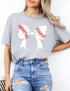 Baseball Bow T-Shirt