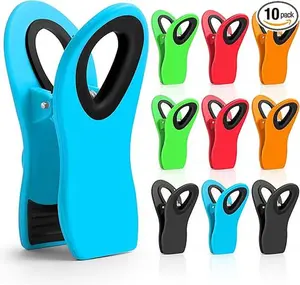 10 Pack Chip Clips, Bag Clips, Chip Clips Bag Clips Food Clips, Bag Clips for Food Storage, Kitchen Clips, Clips for Food Packages, Snack Clips, Chip Clip, Garden Clips for Plants