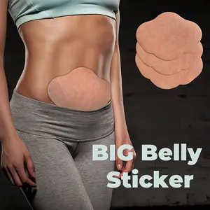 14pcs Adult Fitness Belly Stickers, Non-Woven Adhesive Waist Trimmer Stickers, Suitable for fitness enthusiasts, office workers, conscious women&men.