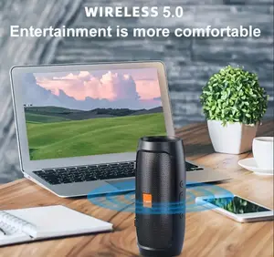 Wireless Bluetooth Speaker - USB Portable Bluetooth Outdoor Subwoofer for Travel with Rich Sound and Sufficient Bass