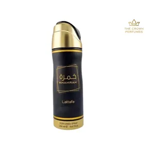 Lattafa Khamrah Body Perfumed Spray - Refreshing & Long-Lasting Scent