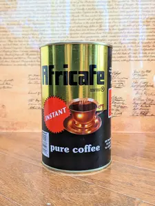 Fresh & Sealed Africafe Pure Instant Coffee from Tanzania, Africa 250gm Organic Natural Sugar Free