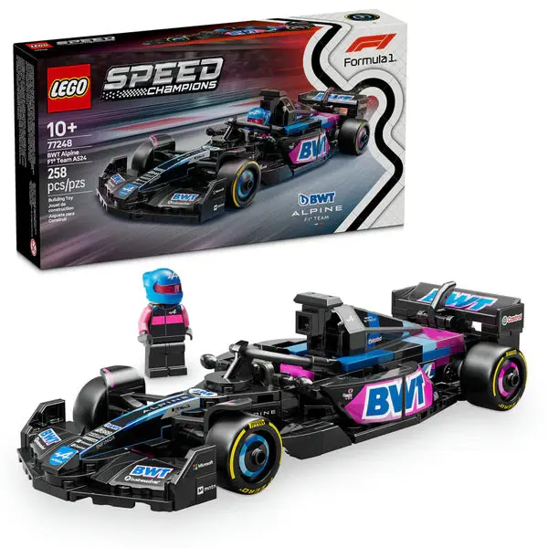 LEGO BWT Alpine F1 Team A524 Race Car
