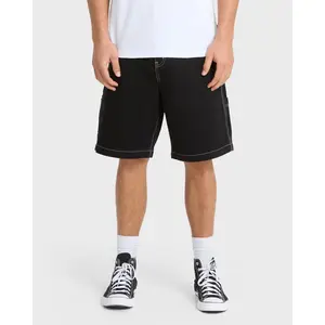 Mercury Carpenter Denim Short - Black