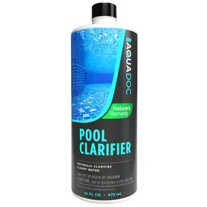 AquaDoc Eco-Friendly Ultimate Natural Pool Clarifier for Removing Cloudy Water - 16oz