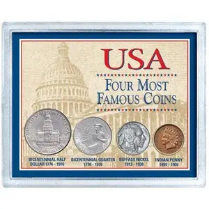USA Four Most Famous Coins