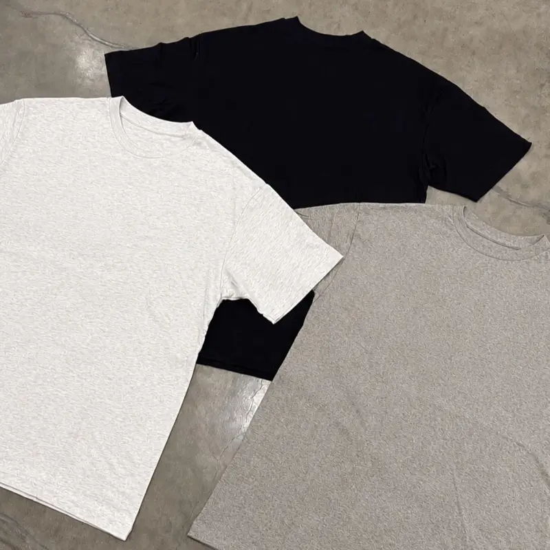 Oversized T-Shirt SS22 Short Sleeve Solid Color Cotton Tops Streetwear