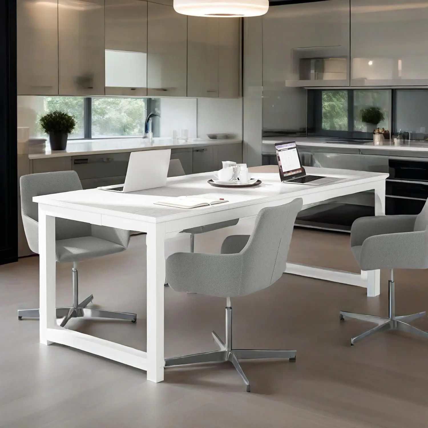 70" Executive Office Desk with Reinforced Frame