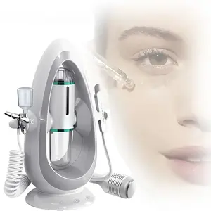 Portable multifunctional facial cleaning suction blackhead beauty care device with small bubbles, facial grinder, facial cleaning and peeling machine