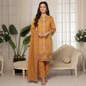 Bin Saeed embroidery lawn