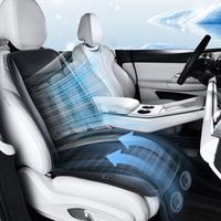 2 Turbo fans Ventilated seat cushions