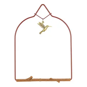 Charm Series Hummingbird Swing - Redwood