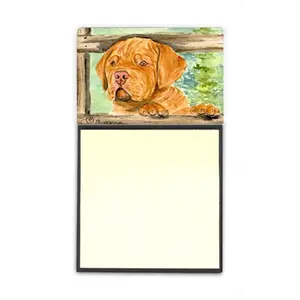 Carolines Treasures  Dogue de Bordeaux Refiillable Sticky Note Holder or Postit Note Dispenser