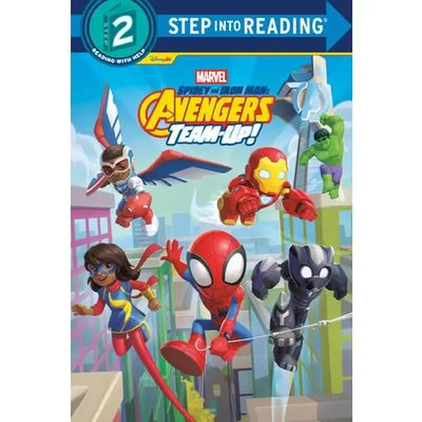 Marvel Spidey and Iron Man: Avengers Team-Up! (Spidey and His Amazing Friends) -- Random House, Hardcover