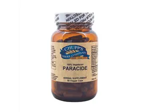 Chupp's Herb Company Paracide 100% Vegetarian Herbal Supplement 90 Caps - Edible Dietary Supplement for Healthcare and Fitness