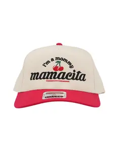 I'm A Mommy Mamacita Hat | Love Reality Show Island Women Mom Mother Mommy Stylish Red Cap Snapback Cap