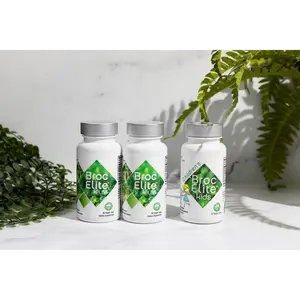 Mara Labs BrocElite Family Pack, 2x BrocElite Plus (60 Caps) & 1x BrocElite Kids (30 Caps) For Detox and Brain Support, Dietary Fitness - 1 Pack