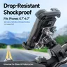#tiktokshopstockup Lamicall Metal Motorcycle Cellphone & Camera Holder - Dual Anti-Vibration Shock Absorber, Protective Full Coverage, 360° Secure Mount, Easy Installation, Rubber Handheld Stand for iPhone 17 Pro/16/15/14/13, 4.7-6.7in Devices, Motorcycle