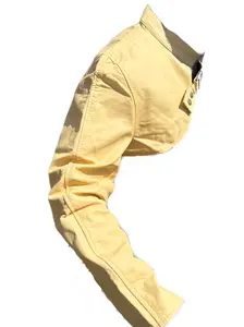 Slickman Heavy Duty Welding Sleeve - High-Quality Cowhide Leather Protector with Kevlar Stitching for Superior Arm Safety & Comfort