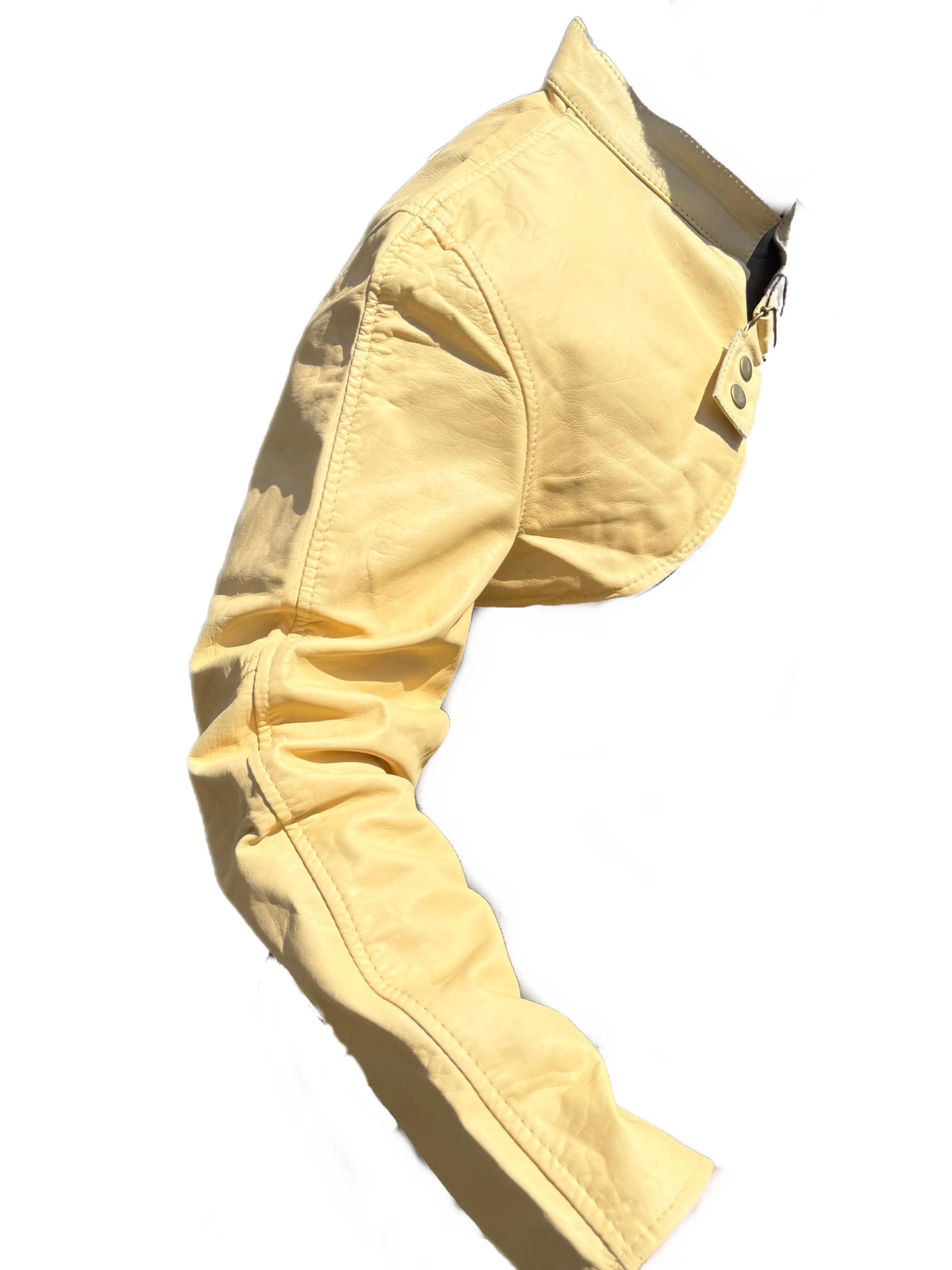 Slickman Heavy Duty Welding Sleeve - High-Quality Cowhide Leather Protector with Kevlar Stitching for Superior Arm Safety & Comfort