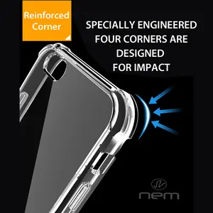 Iphone 6/6S Plus Transparent Bumper Case TPC05 Clear & 845126085964 Accessories Crystal