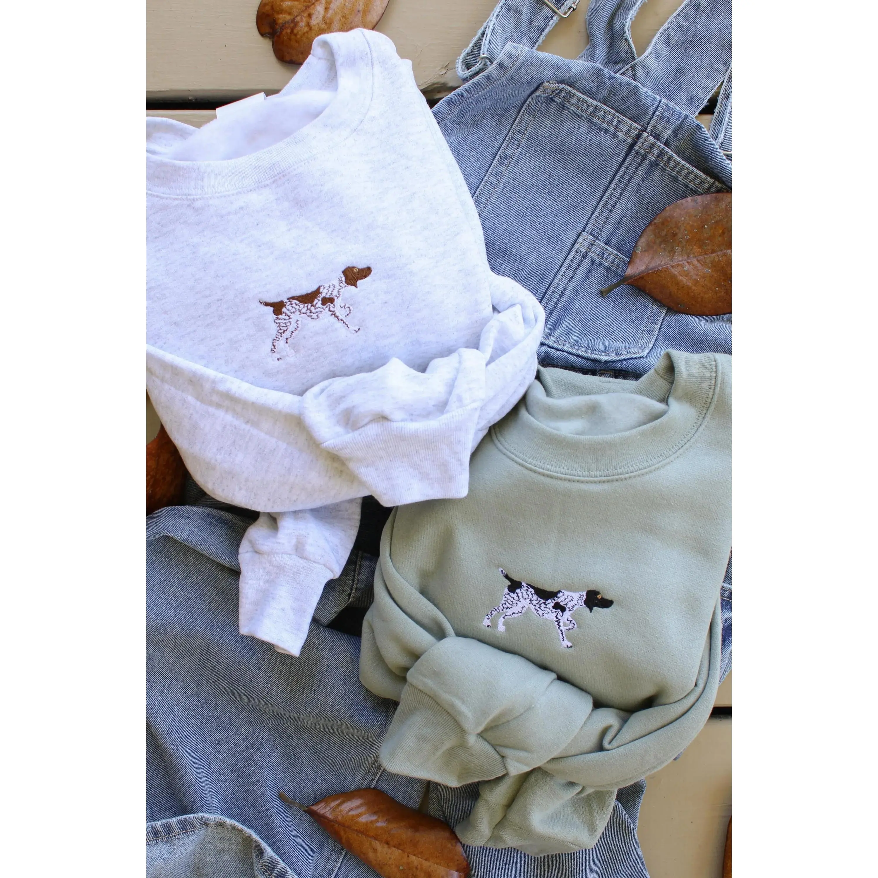German Shorthaired Pointer Embroidered Sweatshirt
