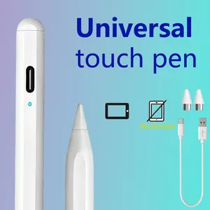 Universal Touch Stylus Pen for Android iOS Windows, Capacitive Screen Touch Function, Compatible with iPad Apple Pencil Huawei Xiaomi Tablets