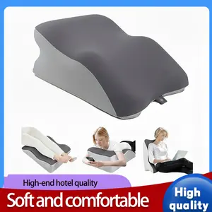 The Ultimate Prone & Leg Elevation Wedge - High-Density Support Pillow - "Numb-Free" Recovery Wedge for Stomach Sleepers & Lounging