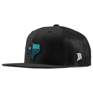 Texas Turquoise Flat Trucker