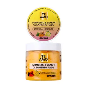 CLEANSING PADS with TURMERIC & LEMON 50 pcs by Te Amo
