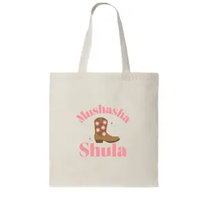Mexican Tote Bag. Pink Mushasha Shula Cowboy Boot Tote Bag