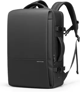 Muzee MARK RYDEN Grid Pattern Travel Backpack for Men, Water-Resistant & Ripstop Lightweight Carry On Backpack, 25L Casual Daypack for Work, College