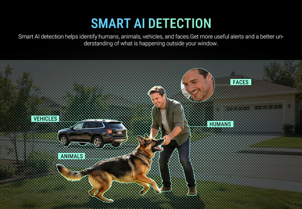 CINMOORE Wireless 2.5K Window Camera, 4MP Indoor Home Security Camera with AI Full Color Night Vision, Person & Motion Alerts, Quick Magnetic Installation, SD Card & Cloud Storage, 2.4GHz WiFi CINMOORE Wireless 2.5K Window Camera, 4MP Indoor Home Security Camera with AI Full Color Night Vision, Person & Motion Alerts, Quick Magnetic Installation, SD Card & Cloud Storage, 2.4GHz WiFi