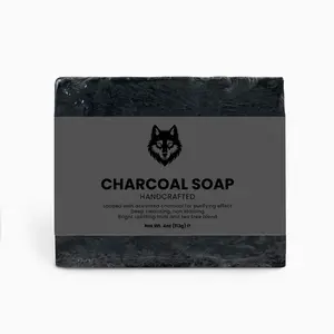 Charcoal facial cleanse soap