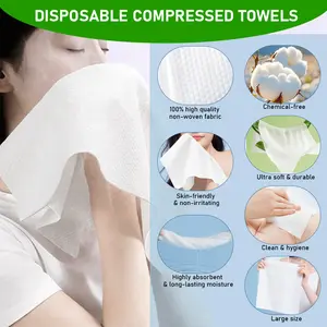 Towel Refills for Hot Facial Towel Machine – 20pcs per Roll, Compatible with 60/120/180 Count Options