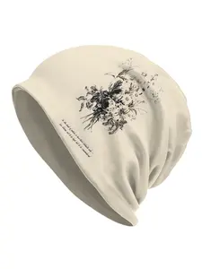 Bonnet Hats Men Women's Thin Hat Whispers Of Petals Eternal Echoes Of Love Autumn Spring Warm Cap Street Skullies Beanies Caps