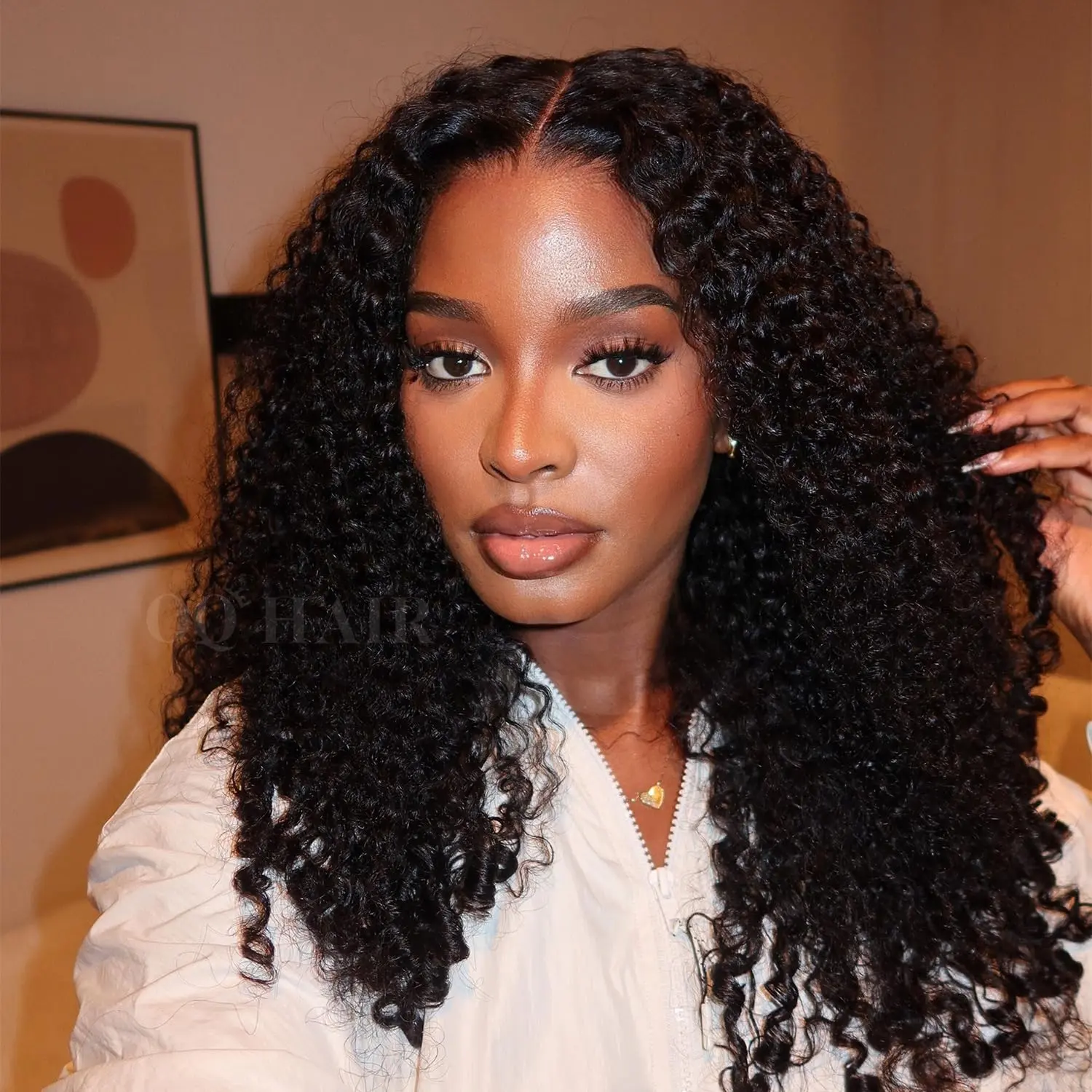Burmese Curly Short Length Wig 13x6 HD Lace 180% Density Human Hair Glueless Wear Go No Glue No Tape 22 Inch #SummerVibes