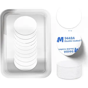 NFC Tags Tag215 Blank NFC Cards Stickers Rewritable Programmable NFC 215 Chip NFC  (25mm) with Adhesive ,504 Bytes Memory Compatible with NFC Enabled Phones Devices (10)