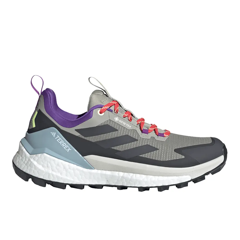adidas Womens Terrex Free Hiker 2.0 Low Gore-Tex Hiking Hiking Sneakers Shoes - Grey