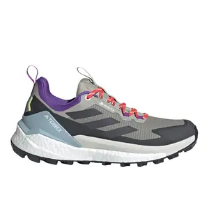 adidas Womens Terrex Free Hiker 2.0 Low Gore-Tex Hiking Hiking Sneakers Shoes - Grey