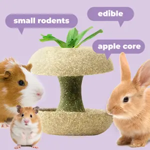 Hamster Guinea Pig Teething Bowl Suitable for hamsters, guinea pigs, chinchillas, small rodents,hamster cage,pet toy,stuff food