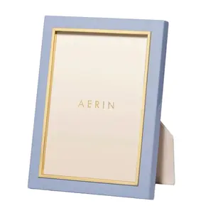 Varda French Blue Lacquer Picture Frame