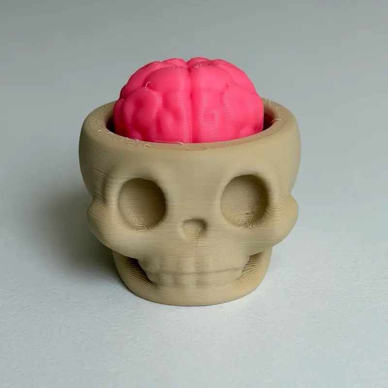 Scull Clicker - 3D printed fidget toy
