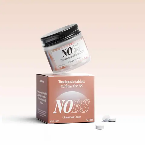 NOBS Toothpaste Tablets (Cinnamon Craze)