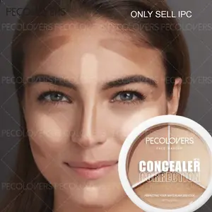 1PC 3 Colors Moisturizing Concealer Cream Face Foundation Makeup Lasting Brightening Covering For Dark Circles Palette Face Makeup Cometics