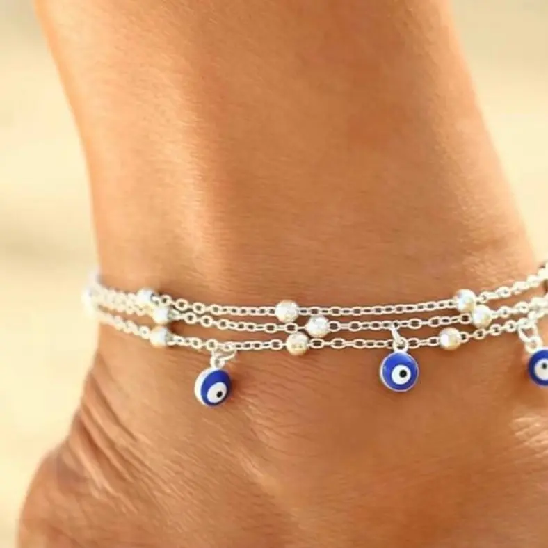 Lucky Turkish nazer anklets bracelet evil eye