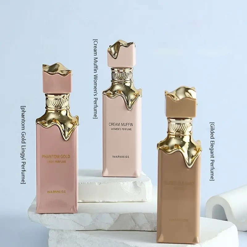 Cream Cake Perfume Phantom Gold for Women & Men, Long-Lasting Fragrance for Dates, Parties, Travel, Daily Use, 50ML Liquid Spray